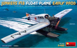 Junkers F13 Float Plane. Early Prod. Escala 1:48. Marca Miniart. Ref: 48004