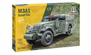 M3A1 Scout Car. Escala 1:72. Marca Italeri. Ref: 7063