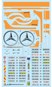 MB Actros MP4 Big Space - Grand Prix Edition. Escala 1:24. Marca Italeri. Ref: 3968