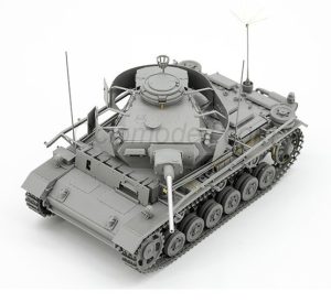 Pz.Bef.Wg.III Ausf.K con Schurzen (Faldón) (2 en 1) . Escala 1:35. Marca Border model. Ref: BT048