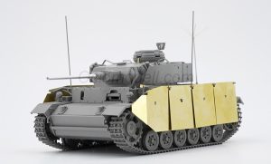 Pz.Bef.Wg.III Ausf.K con Schurzen (Faldón) (2 en 1) . Escala 1:35. Marca Border model. Ref: BT048