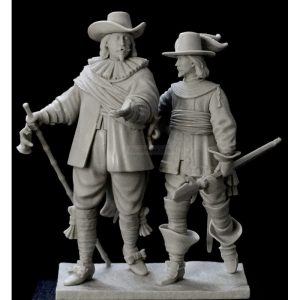 Rembrandt “De Nachtwacht”, 75mm. Marca Kilgore HD Miniature. Ref: Rembrandt
