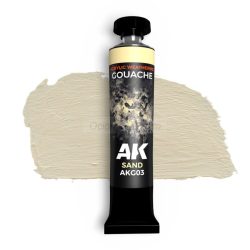 Sand – AK GOUACHE. Marca AK Interactive. Ref: AKG03