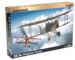 SE.5a Hispano Suiza, Serie Profipack. Escala 1:48. Marca Eduard Ref: 82132