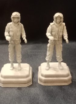 Set de los dos tripulantes. 1/35. Marca Largarto Miniatures. Ref: TRIPULANTES