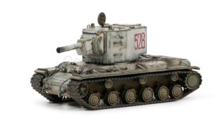 Soviet heavy tank KV-2. Escala 1:72. Marca Zvezda. Ref: 5084