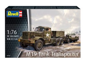 M19 Tank Transporter. Escala 1:72. Marca Revell. Ref: 03364