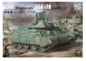 T-34E (First Type of Spaced Armour) T-34/76 (112 factory). Escala 1:35. Marca Border model. Ref: BT009