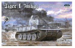 Tiger I Initial (Sd.Kfz.181) - Eared Tiger. Escala 1:72. Marca Border model. Ref: TK7205