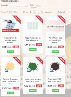 Promociones especiales en ociomodell.com, aproveche los descuentos directos !