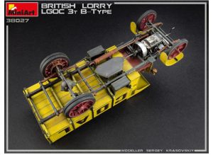 BRITISH LORRY 3T LGOC B-TYPE. Escala 1:35. Marca Miniart. Ref: 38027