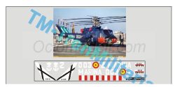 Calcas del helicóptero EC-120 Colibrí, "azul 3ª Escuadrilla Armada". Escala 1:48. Marca Trenmilitaria. Ref: 000_4804