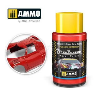 Cobra Motor Rojo Corsa Competición. Bote 30 ml. Marca Ammo by Mig Jimenez. Ref: AMIG0313, 0313