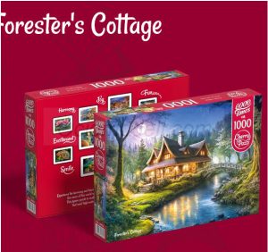 Puzzle, Forester's Cottage, 1000 pz. Marca Cherry Pazzi. Ref: 30684 2 Forester's Cottage, 1000 pz. Marca Cherry Pazzi. Ref: 30684