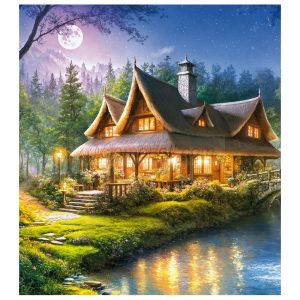 Puzzle, Forester's Cottage, 1000 pz. Marca Cherry Pazzi. Ref: 30684 3 Forester's Cottage, 1000 pz. Marca Cherry Pazzi. Ref: 30684