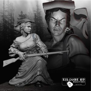 Francesca la Gamba, 90mm. Marca Kilgore HD Miniature. Ref: Francesca