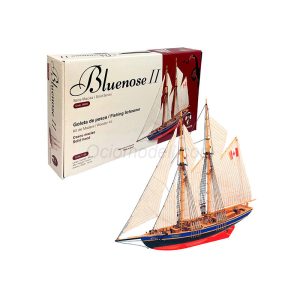 Kit de madera Everships Barco Serie Maciza, Bluenose II. Escala 1:135.Marca Everships. Ref: 498003.