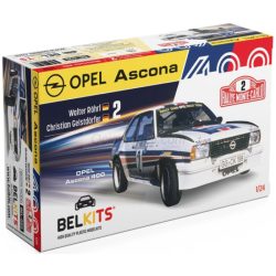 Opel Ascona 400 Rally Monte Carlo 1982. Escala 1:24. Marca Beemax. Ref: BEL-020