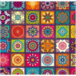 Ornamental Squares, 1000 pz. Marca Cherry Pazzi. Ref: 30677