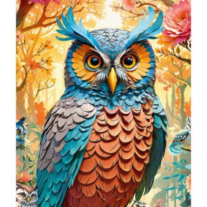 Puzzle, Quilled Owl, 1000 pz. Marca Cherry Pazzi. Ref: 30776 2 Puzzle, Quilled Owl, 1000 pz. Marca Cherry Pazzi. Ref: 30776