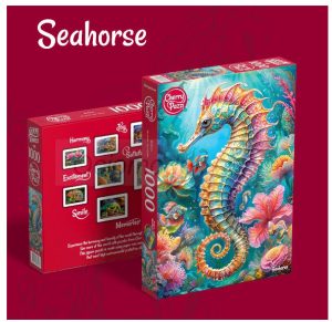 Seahorse, 1000 pz. Marca Cherry Pazzi. Ref: 30783