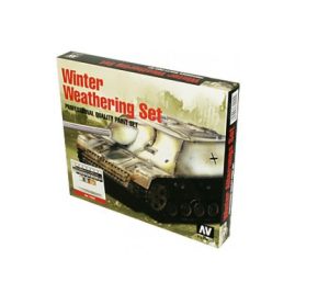 Set Model color, envejecimiento de invierno. Bote 17 ml. Marca Vallejo. Ref: 72220