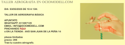 Taller de Aerografia en ociomodell.com, 03 Mayo 2025 - TALLER DE AEROGRAFÍA BÁSICA