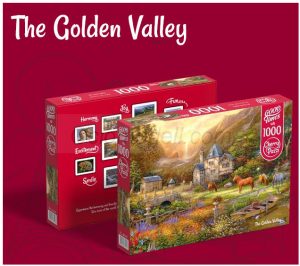 The Golden Valley, 1000 pz. Marca Cherry Pazzi. Ref: 30493
