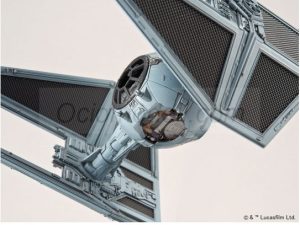 TIE Interceptor, 1:72. Marca Bandai-Revell Ref: 01212