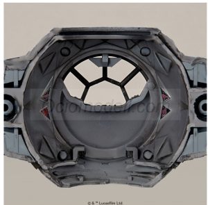 TIE Interceptor, 1:72. Marca Bandai-Revell Ref: 01212