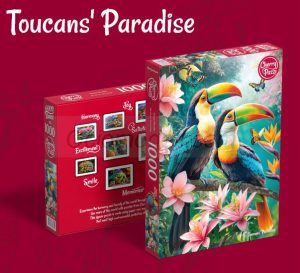 Toucans' Paradise, 1000 pz. Marca Cherry Pazzi. Ref: 30769