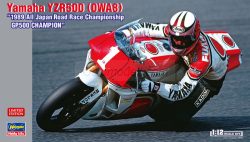 Yamaha YZR500 (OWA8) "1989 All Japan Road Race Championship GP500 Champion. Escala 1:12. Marca Hasegawa. Ref: 21504