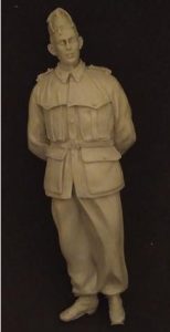 Cabo músico Reglamento de Uniformidad de 1943, 75mm. Marca BMR MODELS. Ref: F75001