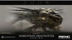 Dune Harkonnen Ornithopter. Marca: MENG. Ref: MMS014