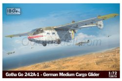 Gotha Go-242 A-1 - German Medium Cargo Glider. Escala 1:72. Marca IBG MODELS. Ref: 72573