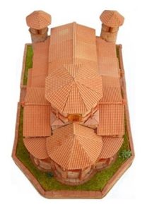 Iglesia de San Martín de Frómista. Serie de edificios históricos. Escala 1:200. Marca Keranova. Ref: 30101 3 Iglesia de San Martín de Frómista. Serie de edificios históricos. Escala 1:200. Marca Keranova. Ref: 30101