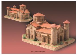 Iglesia de San Martín de Frómista. Serie de edificios históricos. Escala 1:200. Marca Keranova. Ref: 30101 5 Iglesia de San Martín de Frómista. Serie de edificios históricos. Escala 1:200. Marca Keranova. Ref: 30101