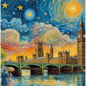Impressionist Sky over London, 1000 pz. Marca Cherry Pazzi. Ref: 30882