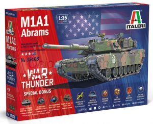 M1A1 Abrams - WAR THUNDER. Escala 1:35. Marca Italeri. Ref: 35108