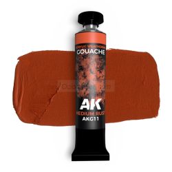 Medium rust – AK GOUACHE. Marca AK Interactive. Ref: AKG11