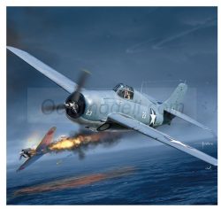 USN F4F-4 Wildcat "Battle of Midway". Escala 1:48. Marca Academy. Ref: 12355
