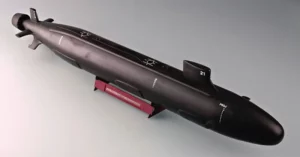 Submarino USS SSN-21 Sea Wolf Ataque. Escala: 1:144. Marca: Trumpeter. Ref: 05904