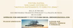 TALLER - PINTURA RÁPIDA WAR GAMES HISTÓRICOS