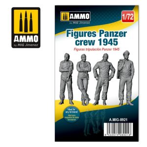 Figuras Tripulación Panzer 1945. 1:72. Marca Mig. Ref: AMIG8921