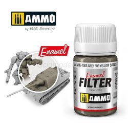 FILTRO Gris para Arena Amarilla. Bote de 35 ml. Marca Ammo of Mig Jimenez. Ref: AMIG1505, 1505
