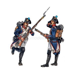 French Infantry 1798 - 1805 - Napoleonic Wars. Escala 1:72. Marca Italeri. Ref: 6092