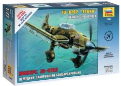 Junkers Ju-87B2 Stuka. Escala 1:72. Marca Zvezda. Ref: 7306