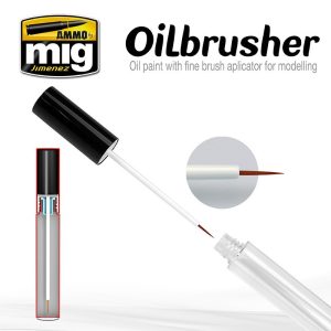 Oilbrusher: Oleo negro, black. Marca Ammo of Mig Jimenez. Ref: AMIG3500 3 Oilbrusher: Oleo negro, black. Marca Ammo of Mig Jimenez. Ref: AMIG3500