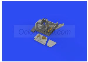 S-199 cockpit bubble canopy PRINT. Escala 1:72. Marca Eduard. Ref: 672289