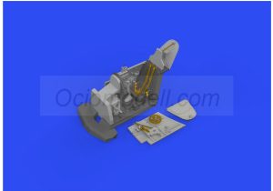 S-199 cockpit bubble canopy PRINT. Escala 1:72. Marca Eduard. Ref: 672289